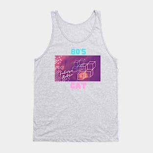 80's cat Tank Top